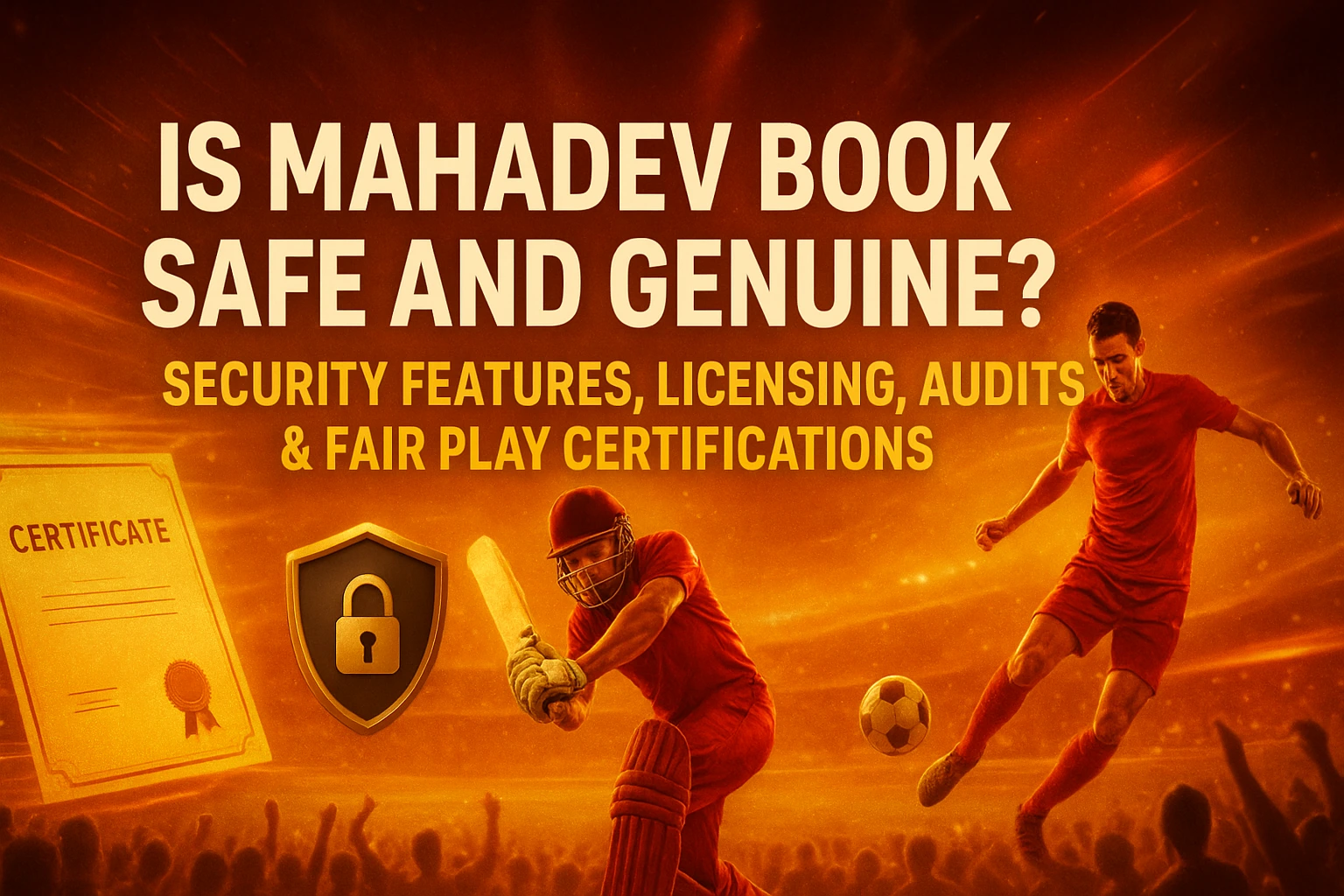Read more about the article Is Mahadev Book Safe and Genuine? Security Features, Licensing, Audits & Fair Play Certifications