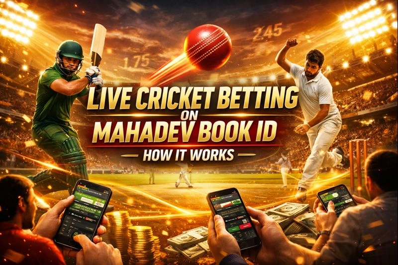 Read more about the article Live Cricket Betting on Mahadev Book ID – How It Works