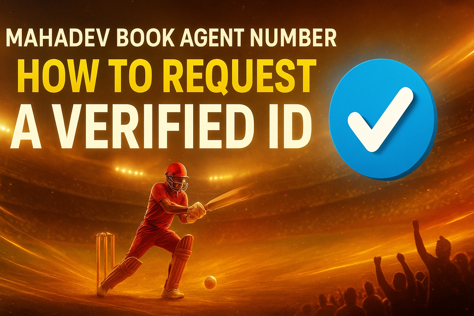 Mahadev Book Agent Number - How to Request a verified ID