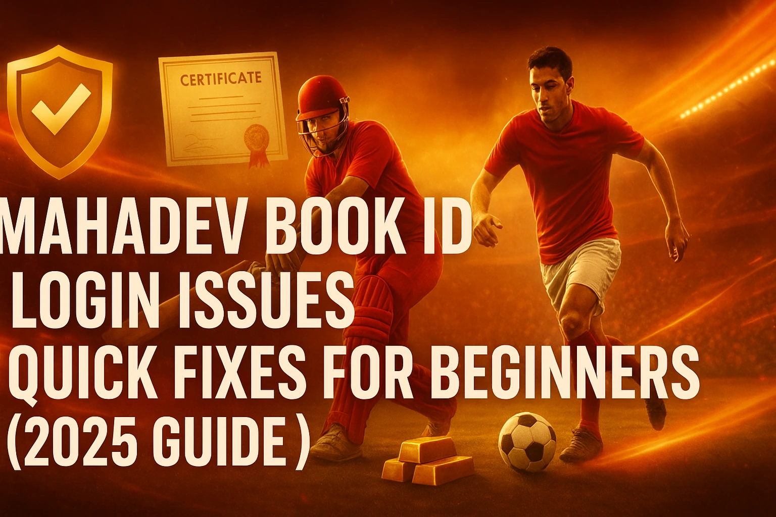 Mahadev Book ID login issues quick fixes for beginners guide
