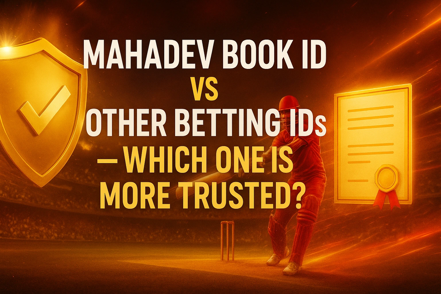 Read more about the article Mahadev Book ID vs Other Betting IDs — Which One Is More Trusted?
