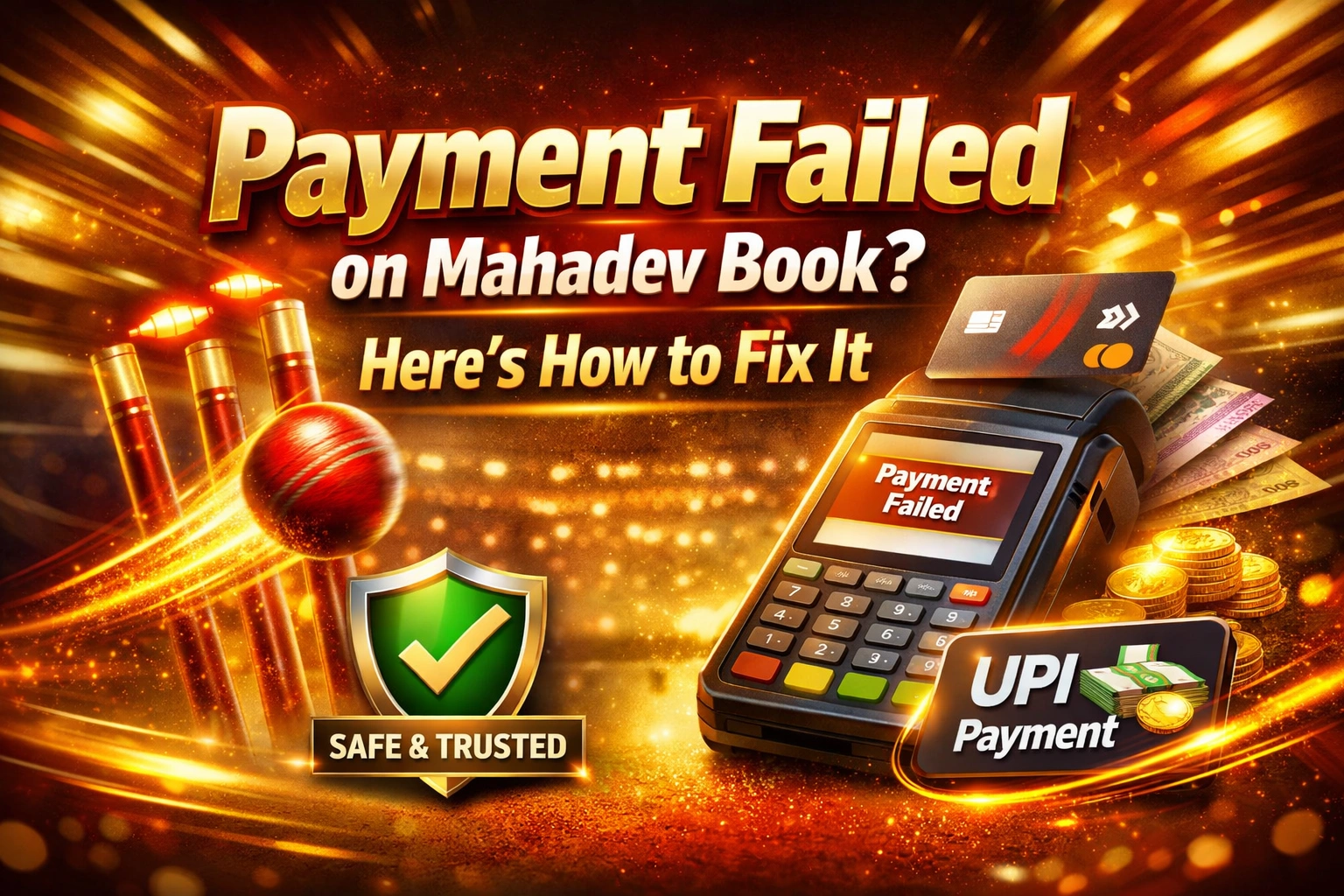 Read more about the article Payment Failed on Mahadev Book? Here’s How to Fix It