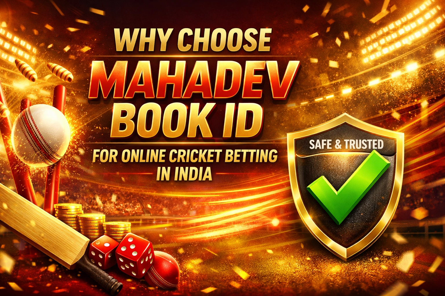 Read more about the article Why Choose Mahadev Book ID for Online Cricket Betting in India