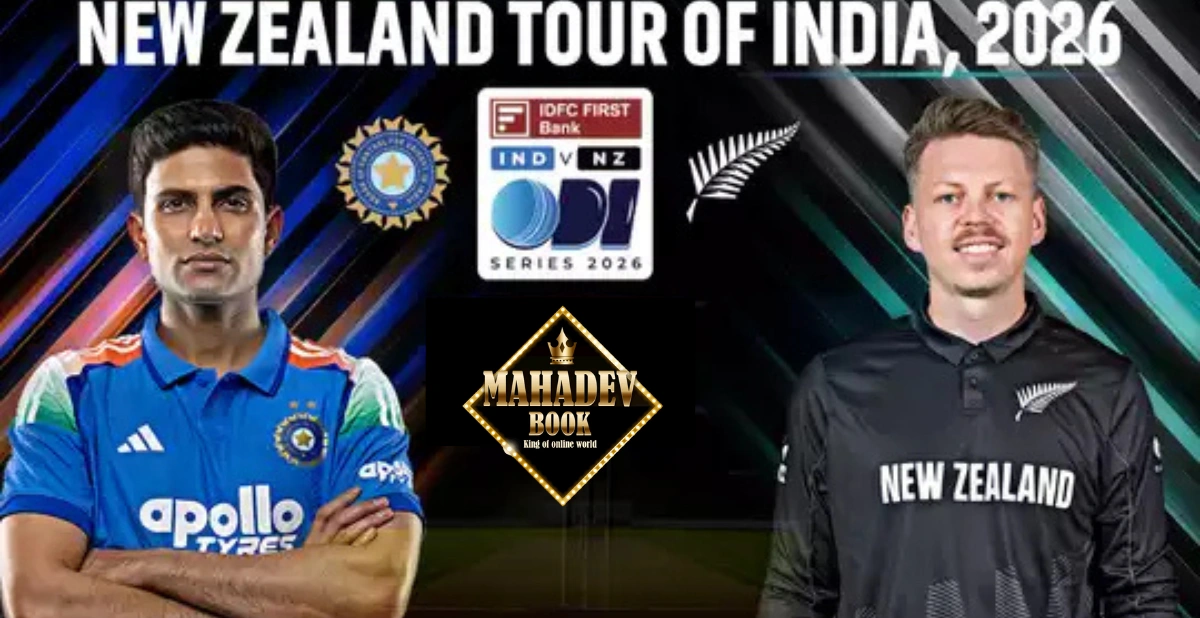 Read more about the article Get Mahadev Book ID for India vs New Zealand ODI Cricket Betting
