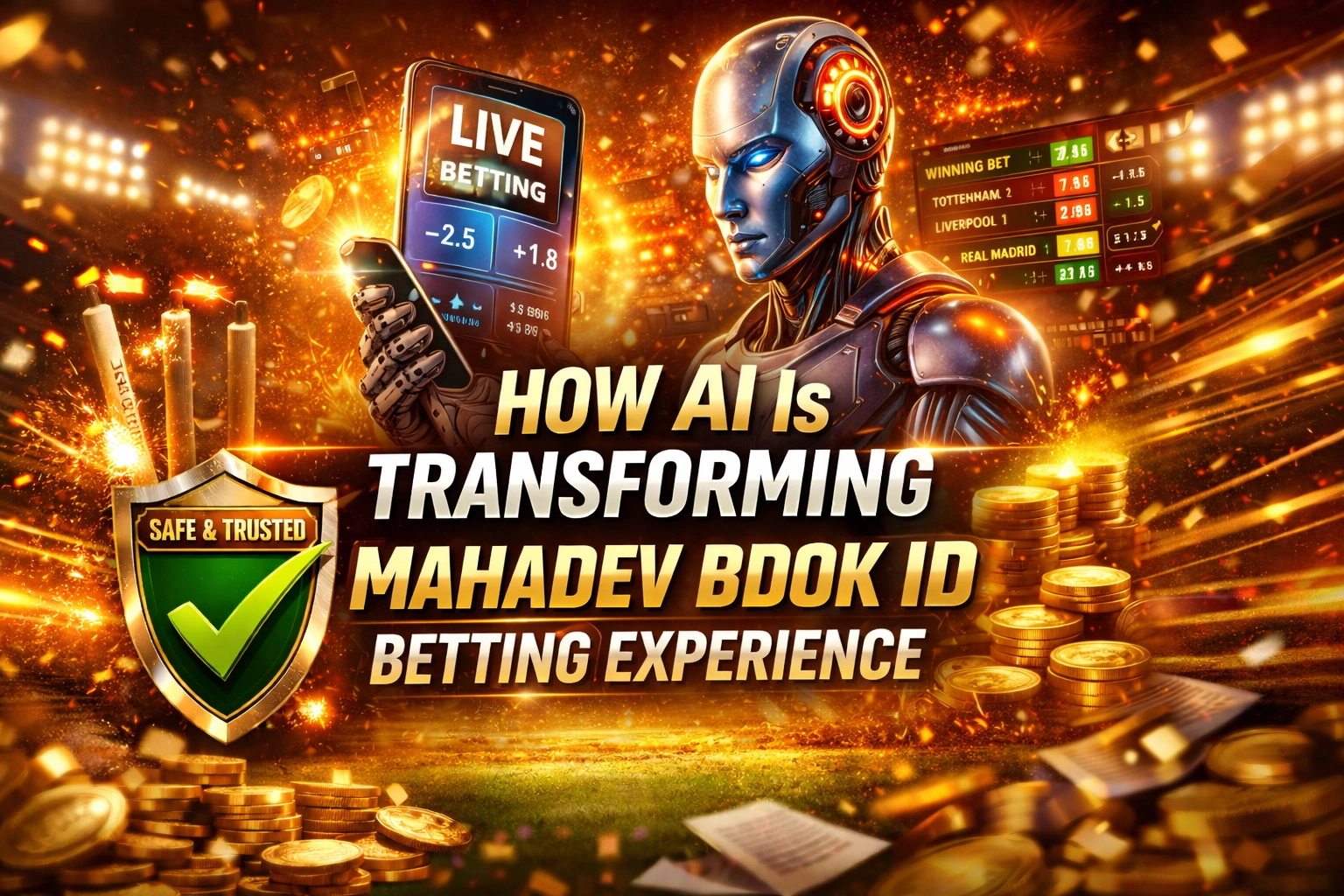 Read more about the article How AI Is Transforming Mahadev Book ID Betting Experience