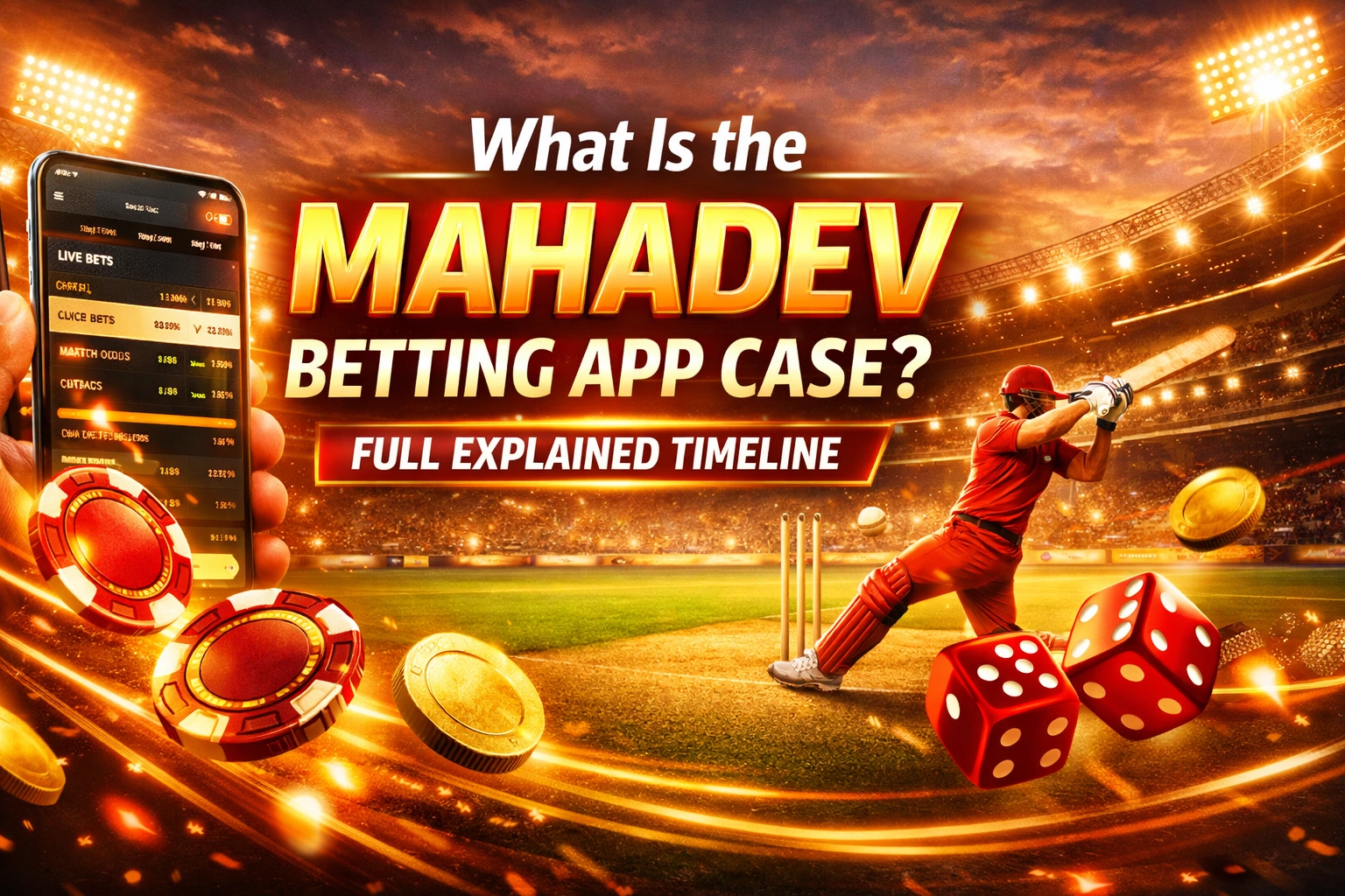 Read more about the article What Is the Mahadev Betting App Case? Full Explained Timeline