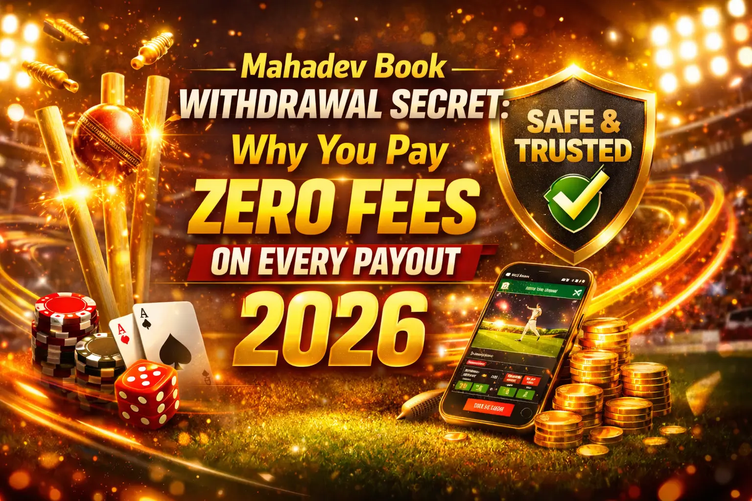 Read more about the article Mahadev Book Withdrawal Secret: Why You Pay Zero Fees on Every Payout